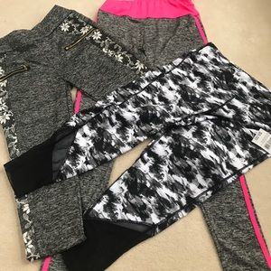 3 pairs of athletic jogging pants